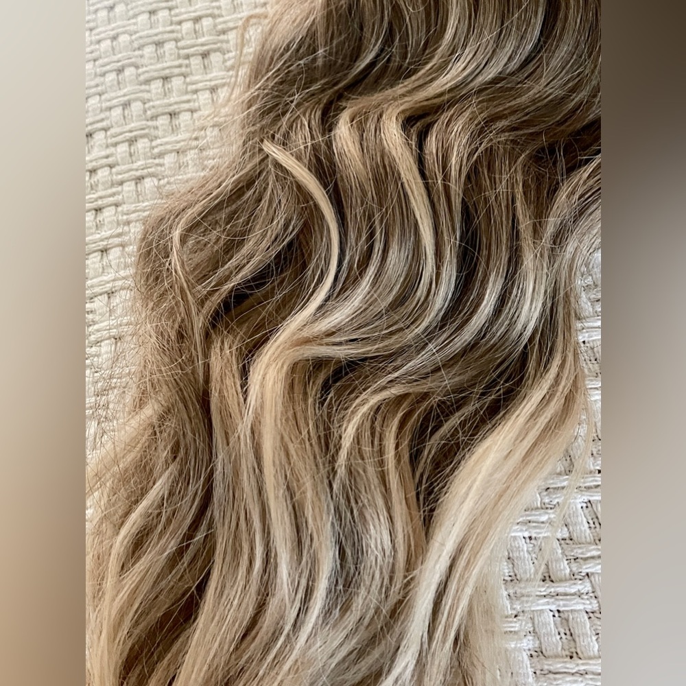 NWOT Gorgeous bayalage full length wig w mesh, new, never used, storage bag